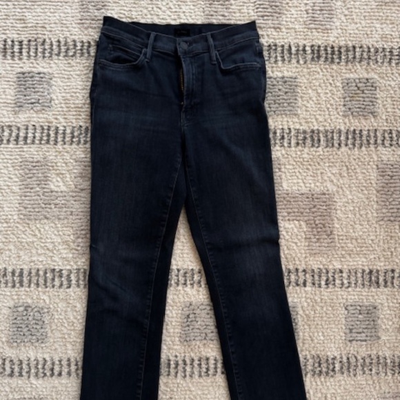 MOTHER jeans, The Rascal Ankle Snippet, Size 26 Black - Picture 1 of 4